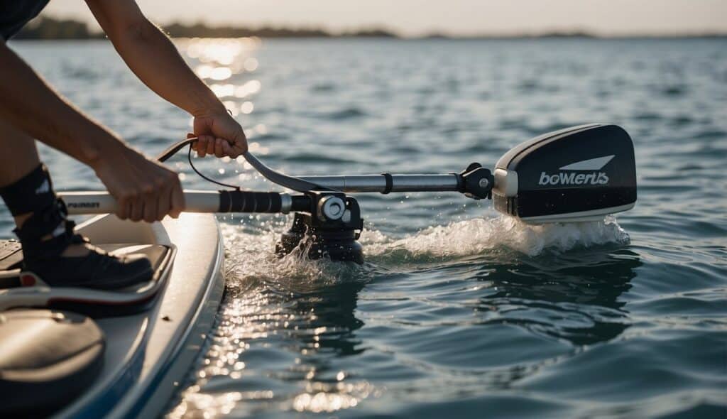 A beginner's water skiing setup and preparation